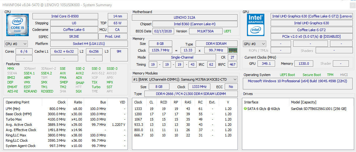 Lenovo ThinkCentre SFF M720s
