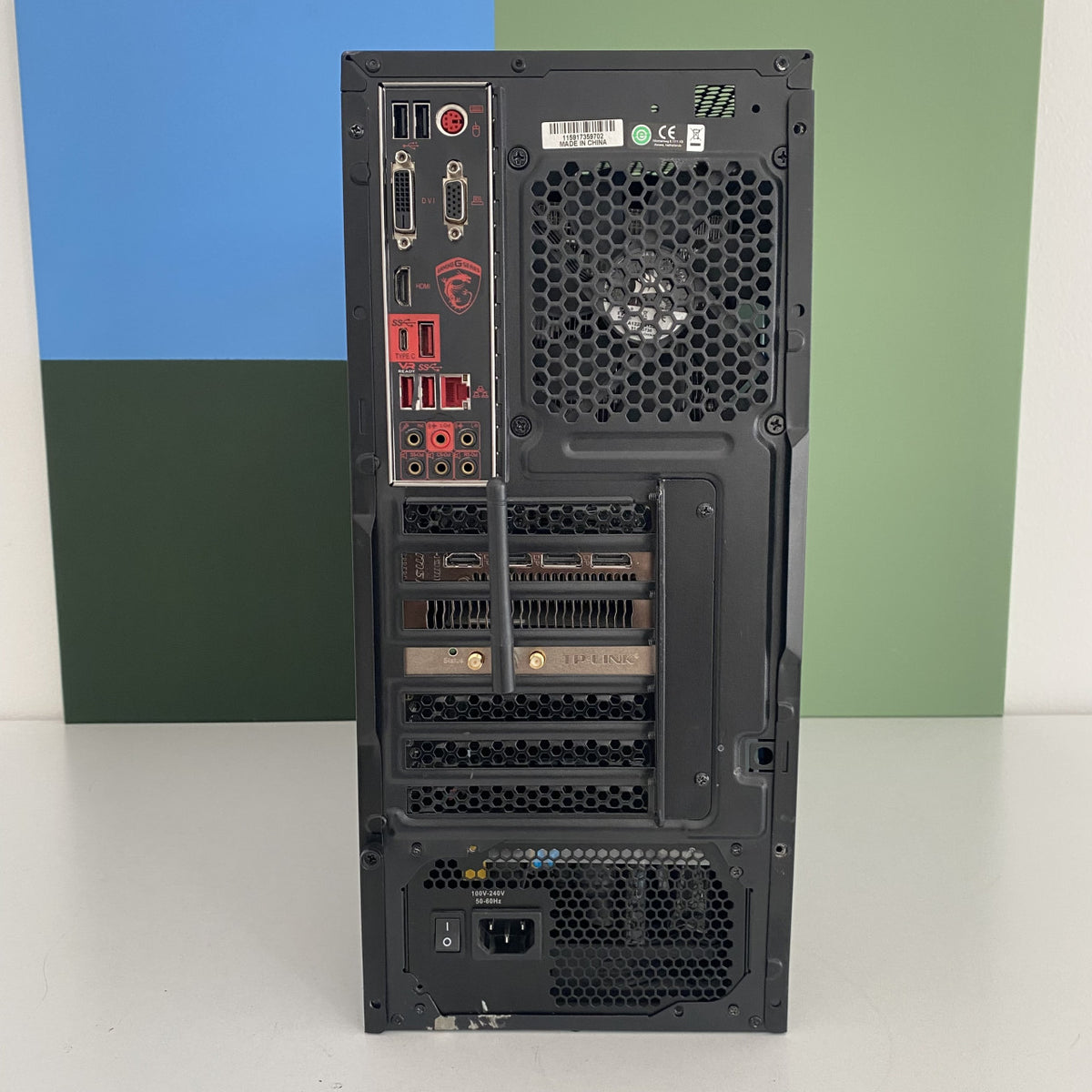 Custom Gaming Ryzen 7 1700X Radeon RX 580 8G V1 16/256GB 1TB HDD